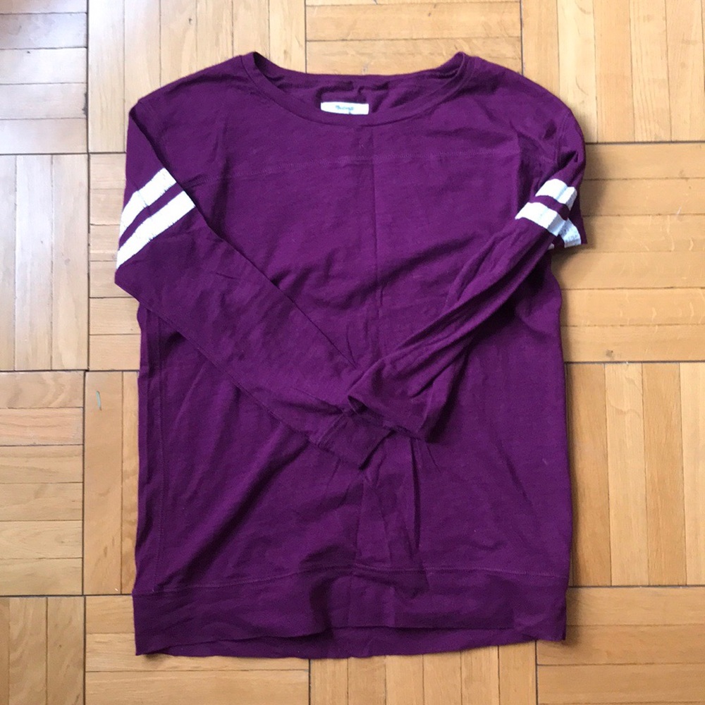 Madewell varsity longsleeve Size XS